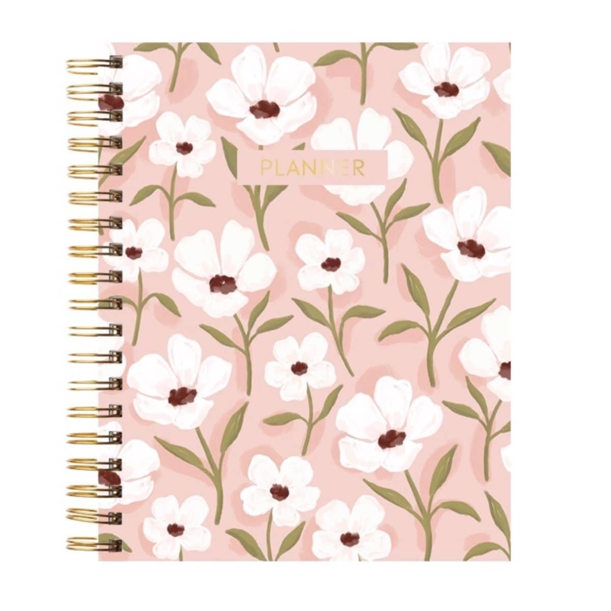 Elyse Breanne Design - White Anemone Undated Planner, PREORDER ships late  April