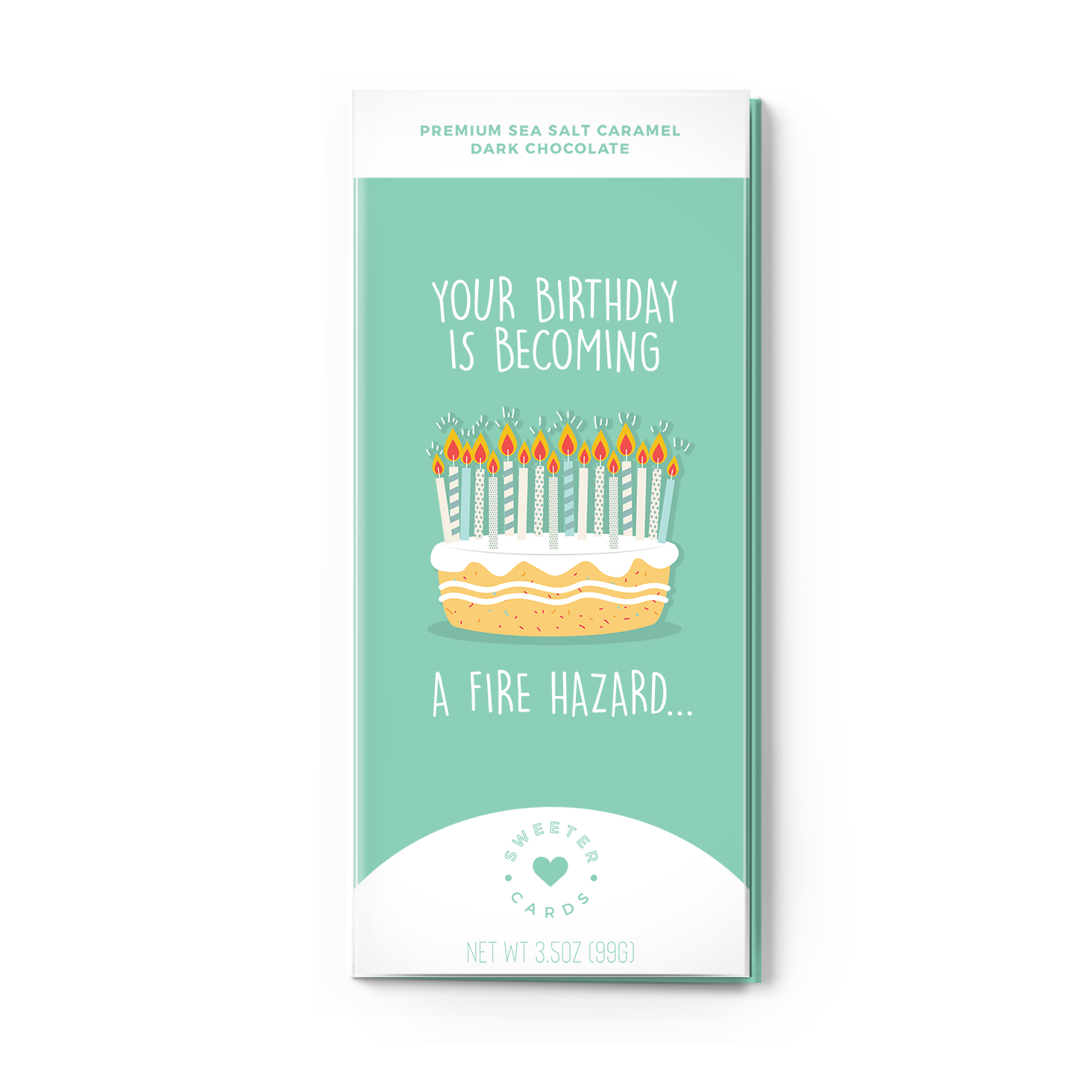 Sweeter Cards Chocolate Bar + Greeting Card in ONE! - Happy Birthday ...